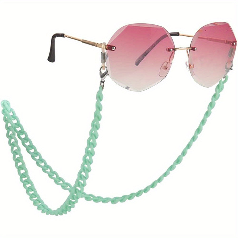 Acrylic Glasses Chain Anti Slip Eyeglasses Lanyard Strap Lightweight