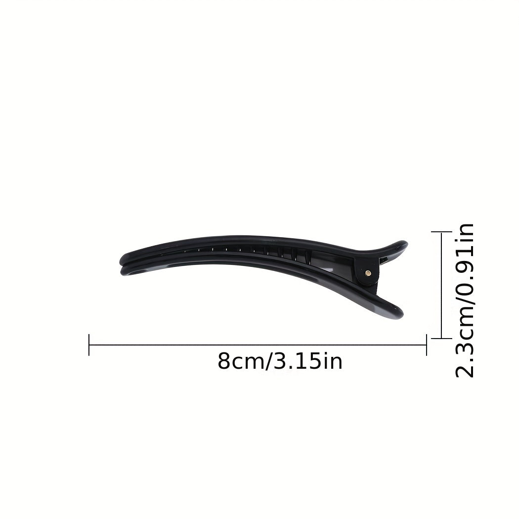 Solid Duck Billed Hair Clip for Styling