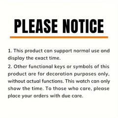 Heart Outdoor Sports Waterproof Watch with LED Screen & Light