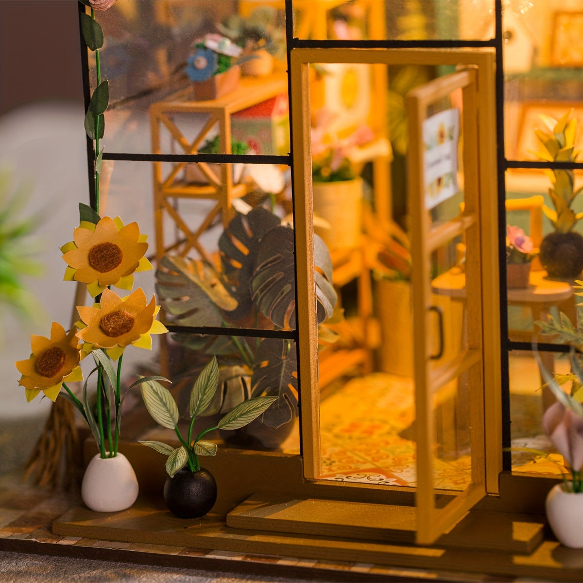 DIY Dollhouse Mini Kits 3D Puzzle Model Toys With Furniture Wooden Crafts