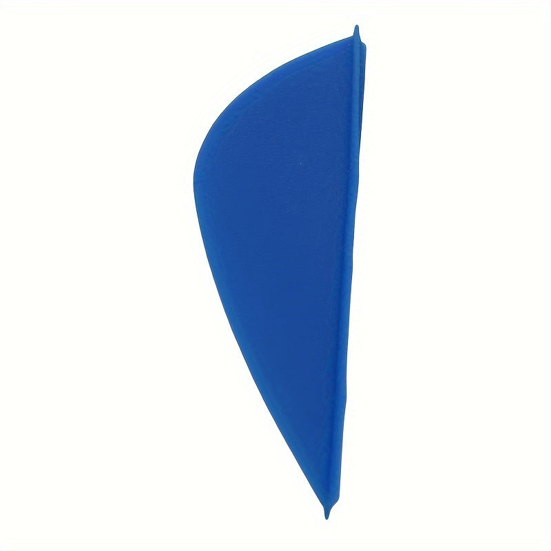 50pcs Arrow Vanes 5.08 Cm Fletching Shield Drop Shape Feather
