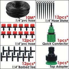 Automatic Drip Irrigation System for Garden Watering