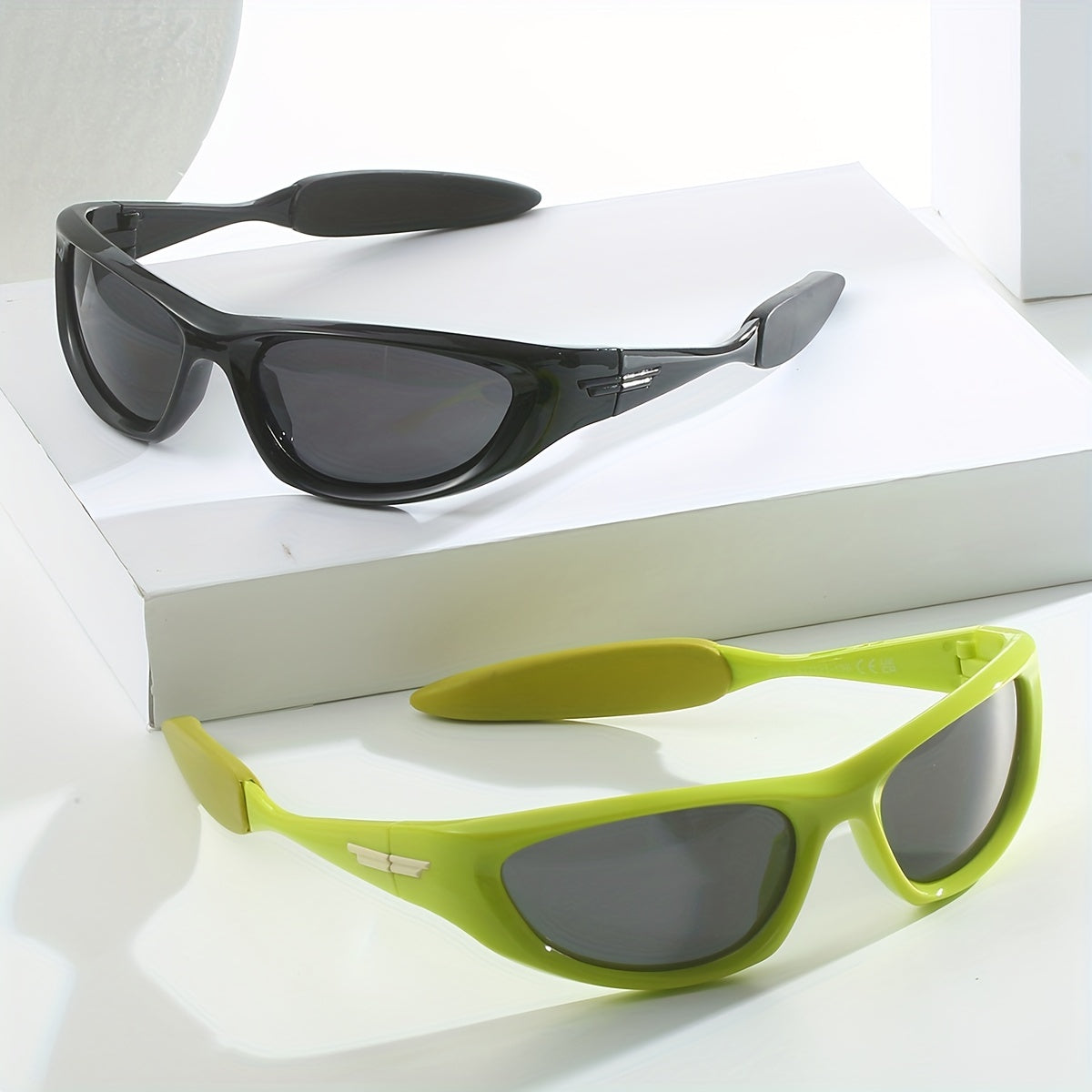Y2K Wrap Around Sports Sunglasses UV400 Sun Shades