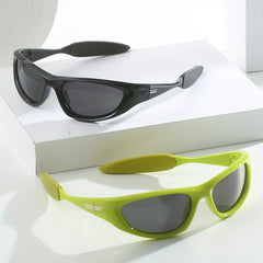Y2K Wrap Around Sports Sunglasses UV400 Sun Shades