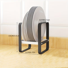 1pc Cabinet Storage Rack Dishes Cup Bowl Multifunctional Storage Rack