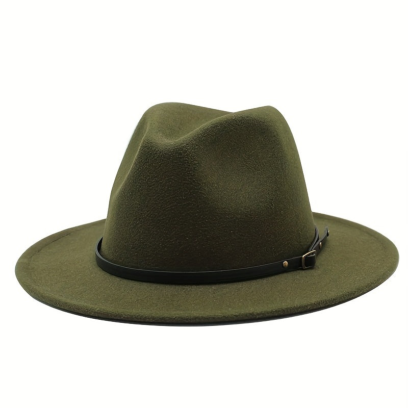 Retro Breathable Fedora Cap for Men and Women