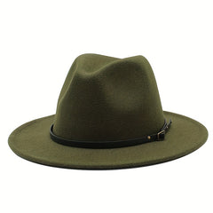 Retro Breathable Fedora Cap for Men and Women