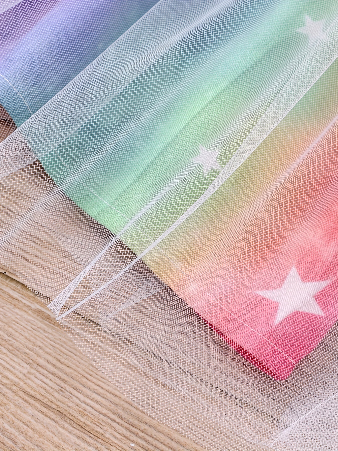 Toddler Girls Unicorn Ruffled Sleeveless Mesh Dress Kids Summer Clothes