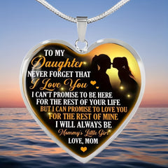 Heart Pendant Necklace Men's Jewelry Couples Gift Women