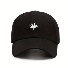 Maple Leaf Baseball Cap Mesh Hat Spring Summer Mens Womens Peaked Cap