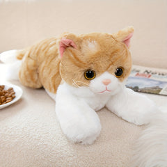 68in Plush Cat Toy Family Companion Soft Stuffed Animal Pillow