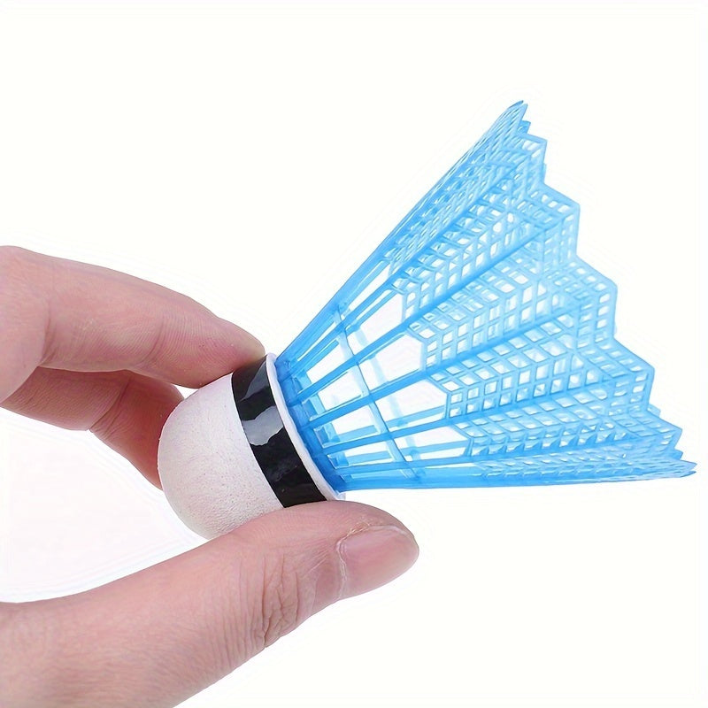 12pcs Colorful Badminton Shuttlecocks for Training Exercise