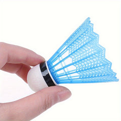 12pcs Colorful Badminton Shuttlecocks for Training Exercise