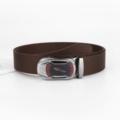 Men's Casual Nylon Tank Webbing Belt