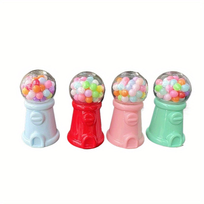 1:12 Dollhouse Candy Jar Colorful Plastic Accessory Mixed Snack