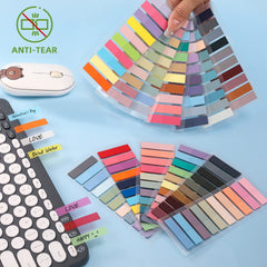 2400Pcs Morandi Sticky Tabs Book Markers