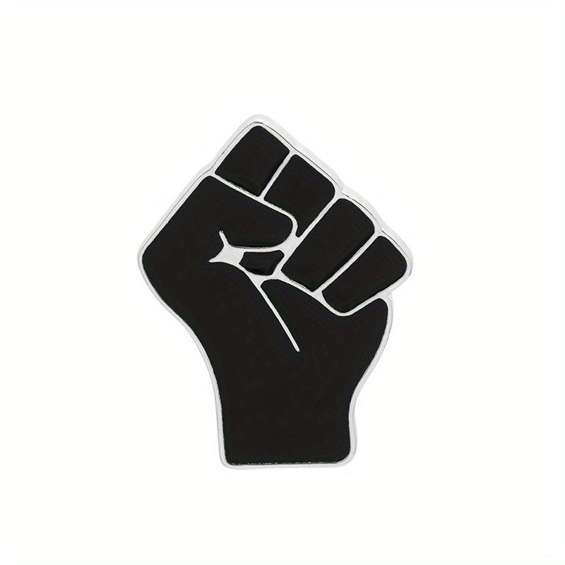 Fist Brooch Creative Pins Metal Badges for Men