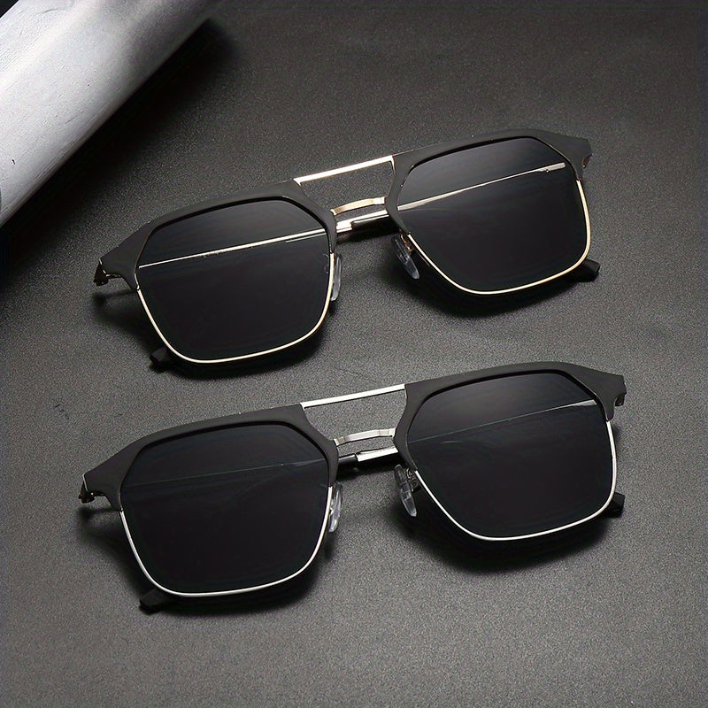 Men's Large Frame Sunglasses UV400 Protection