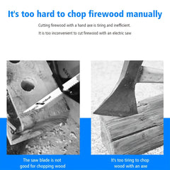 Wood Chopping Machine Drill Bit Steel Threaded Cone Wood Splitting Tool