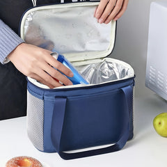 Large Capacity Insulated Lunch Bag for Office Workers