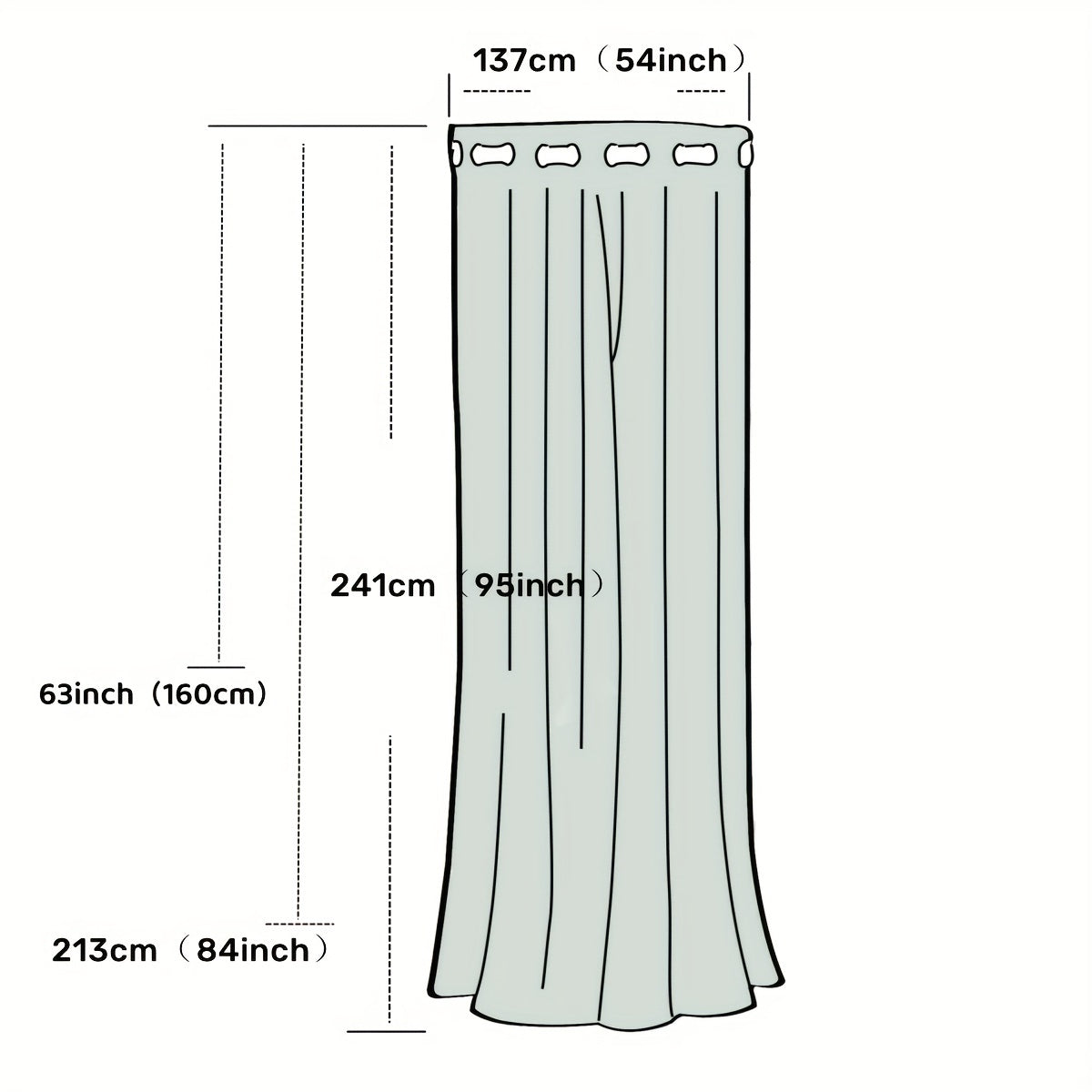 Grommet Top Curtain for Home Decor - Stylish and Functional
