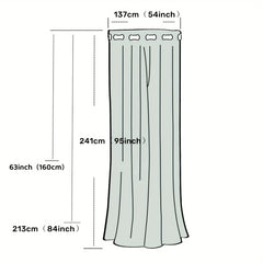 Grommet Top Curtain for Home Decor - Stylish and Functional