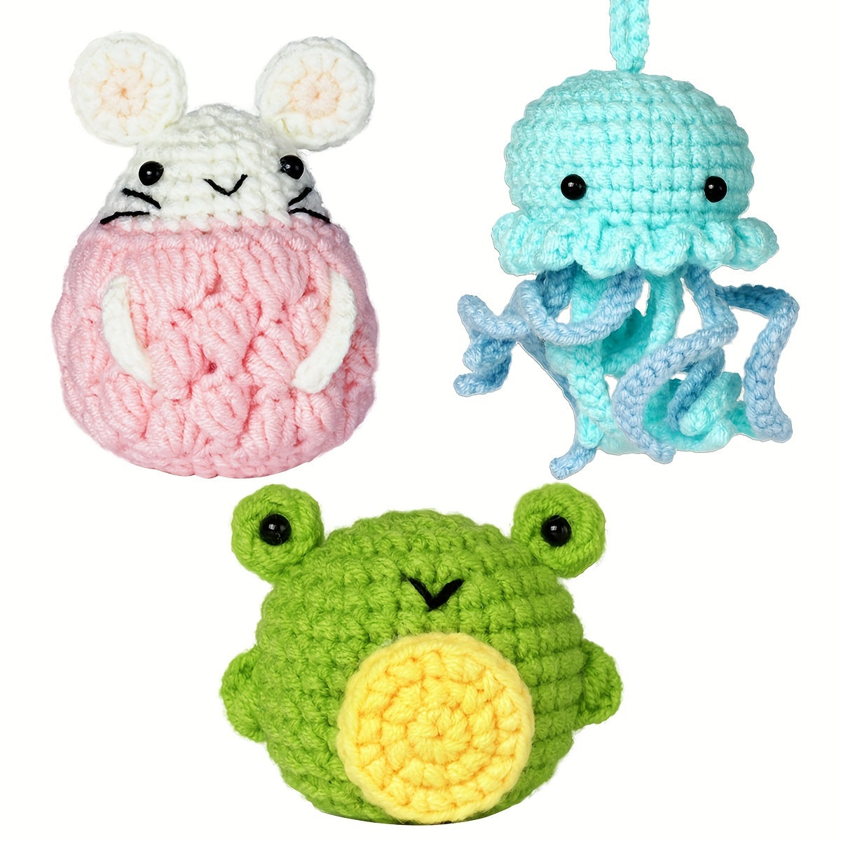 Learn To Crochet Kits For Adults - DIY Knitting Gift Set