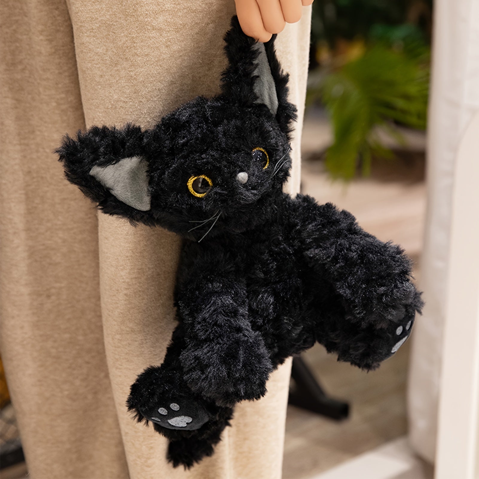 30cm Cuddly Cat Plush Toy Soft Polyester Stuffed Animal