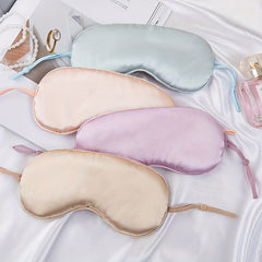 Soft Blackout Eye Mask for Travel Rest Nap Yoga