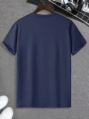 Men's Happy Face Print T shirt Active Tee Outdoor