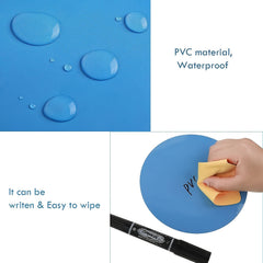 150 Erasable Dot Labels Classroom Floor Stickers Multicolor Line Markers