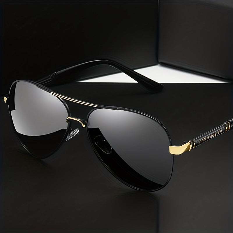 Men's Polarized Driving Sunglasses UV Protection Large Frame