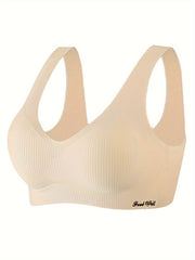 Wireless Push Up Sports Bra for Active Women