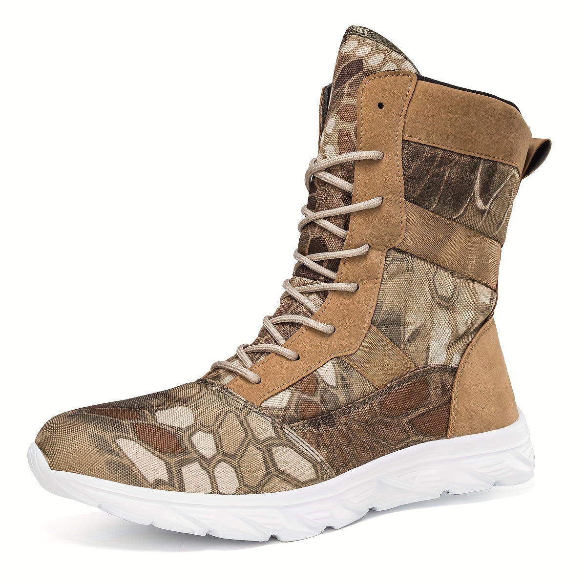 Men's High Top Tactical Work Boots Non Slip Durable Boots