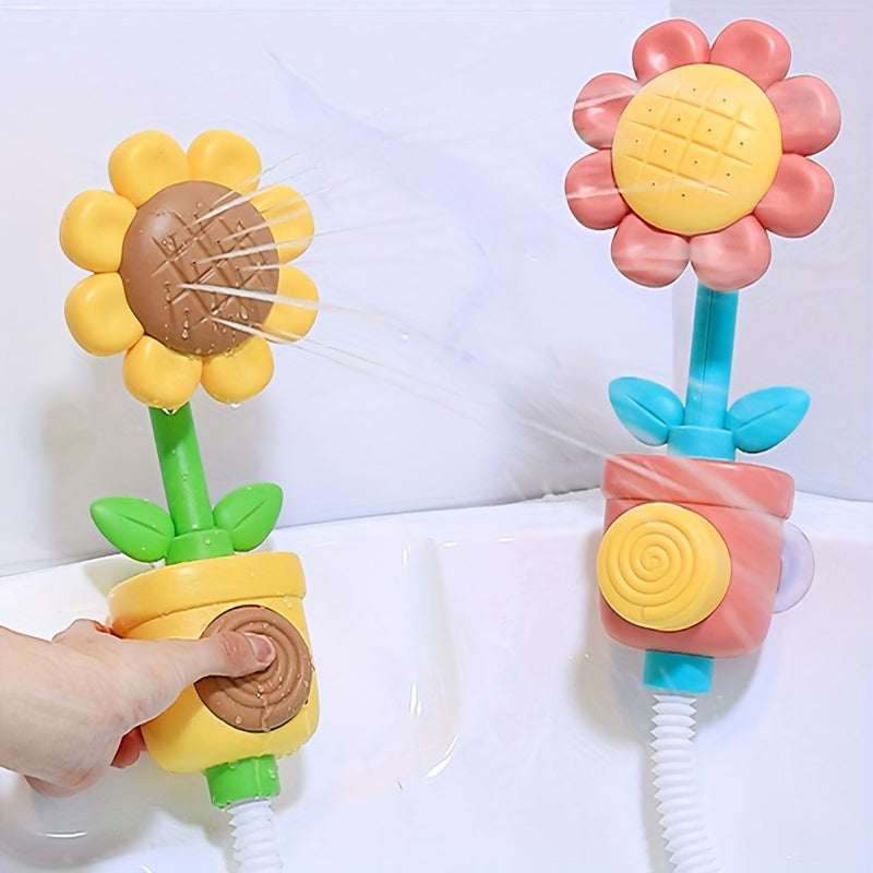 Sunflower Sprinkler Shower Toy for Kids