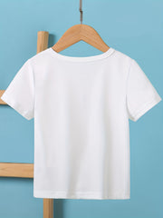 Kids Dinosaur And Letter NANA SAURUS Graphic T Shirt