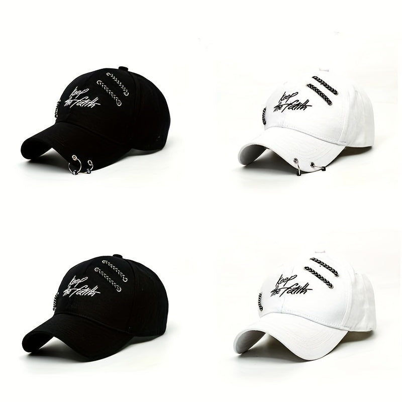 Casual Baseball Cap - All Match Hip Hop Street Style Cap