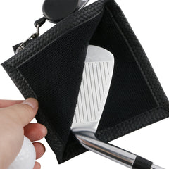 Golf Towel with Hook for Easy Carrying and Ball Cleaning