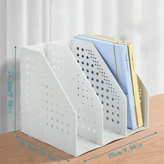 Desktop File Rack Organizer Layer Business Information Basket Folder Storage