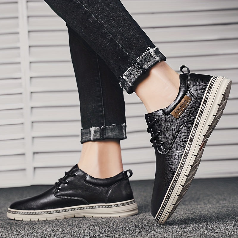 Men's British Style Smart Casual Shoes Wear resistant Non Slip Formal Shoes