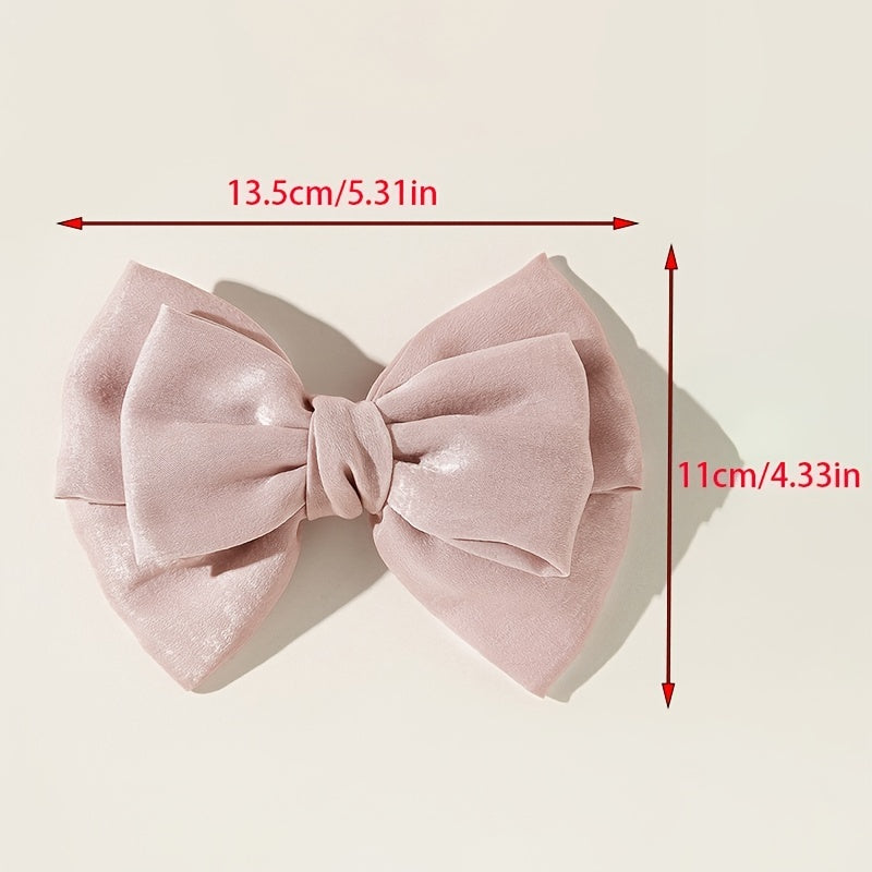 Bow Hair Clips Bowknot Barrette Headband Hairband Christmas Women Girls Headdres