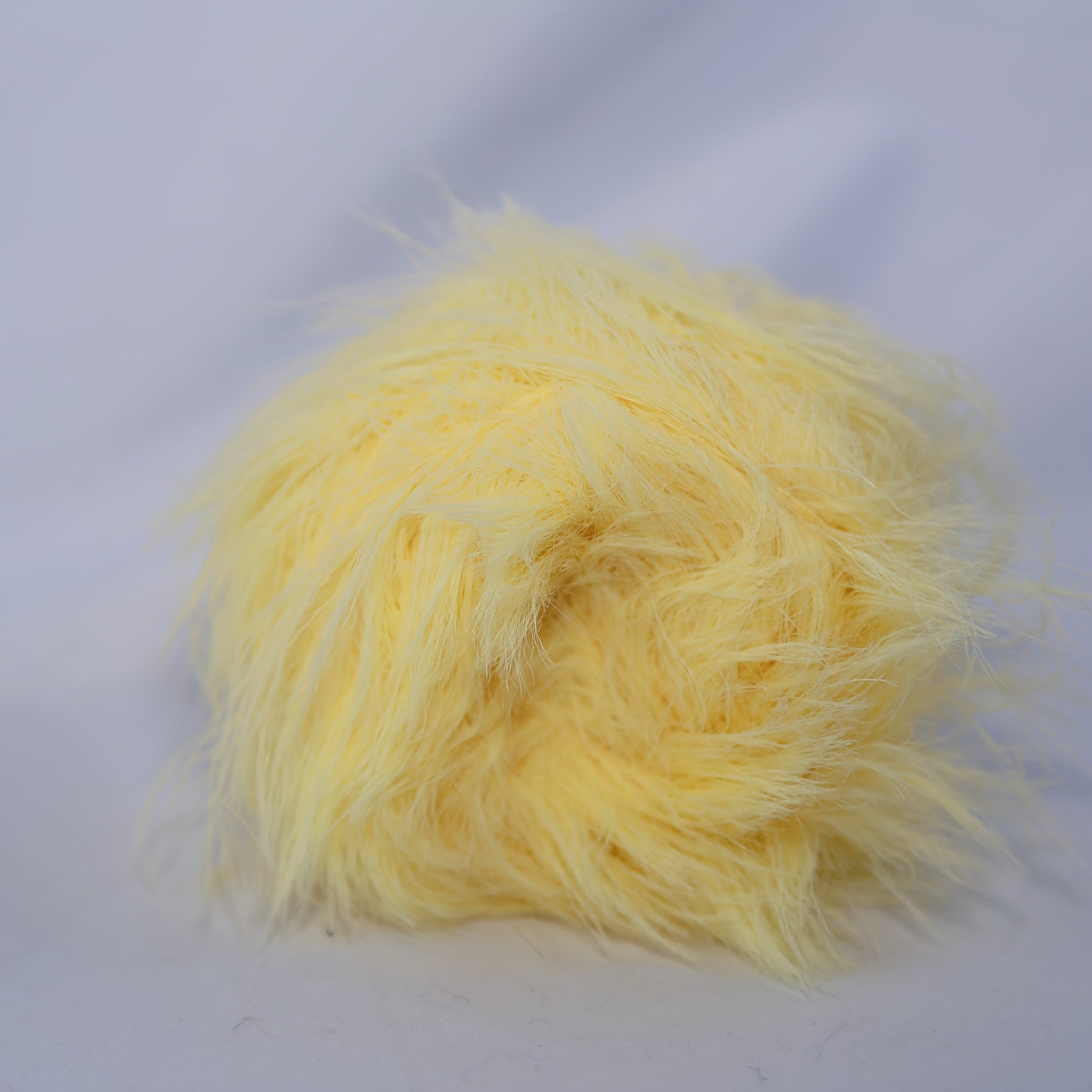 Mink Hair Beanie Hand-knitted Double Strand Hair Roll