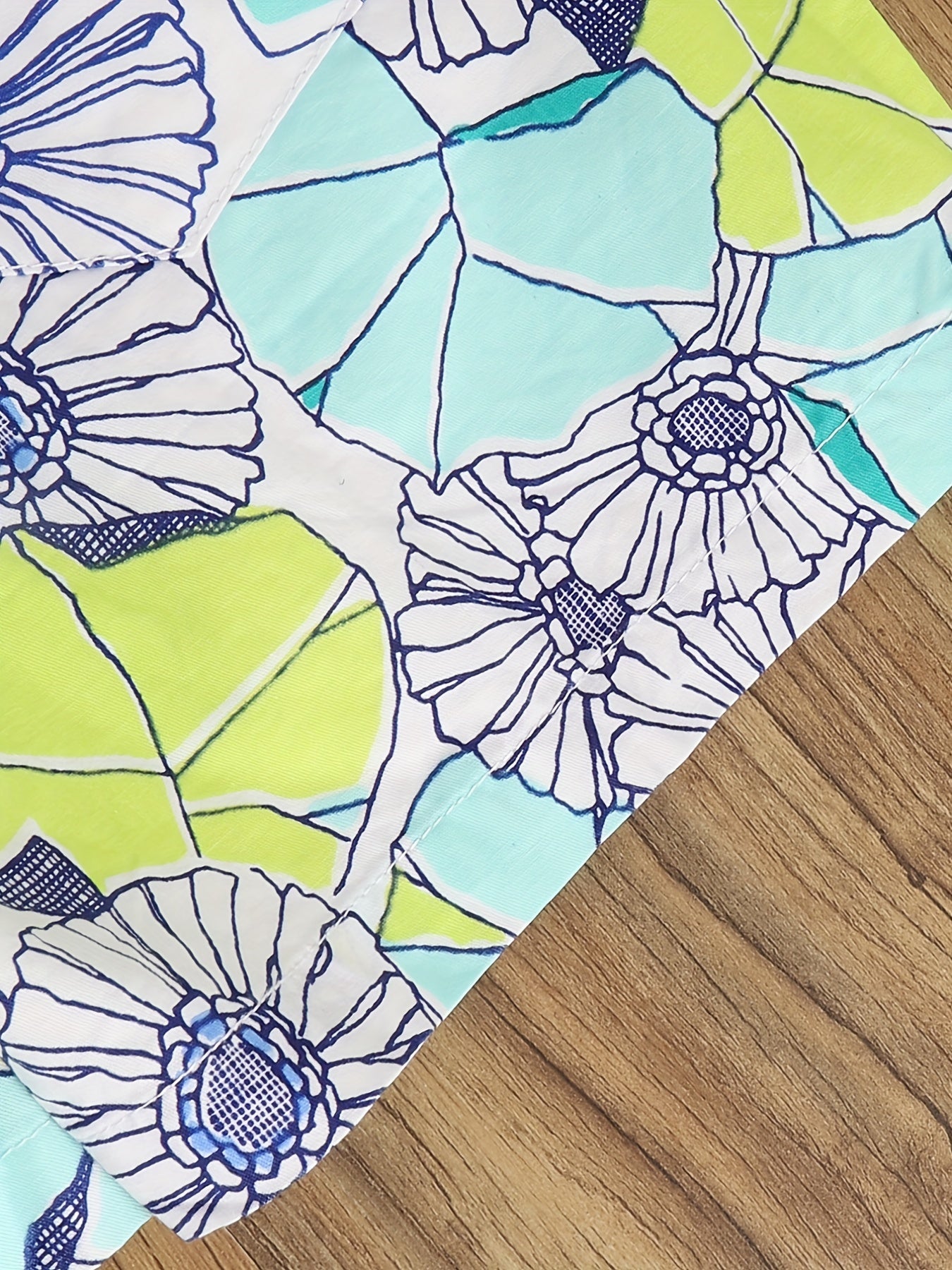 Baby Boys Flowers Pattern Shorts for Summer