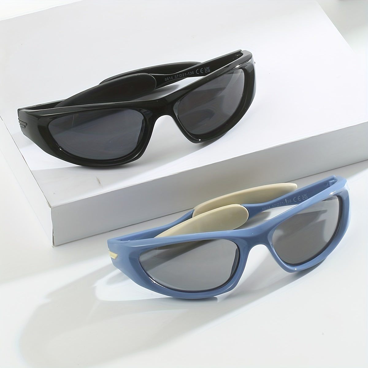 Y2K Wrap Around Sports Sunglasses UV400 Sun Shades