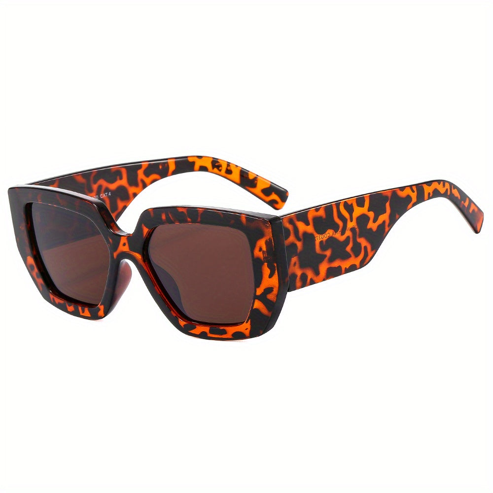 Y2K Jelly Square Sunglasses UV400 Sun Shades for Summer
