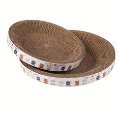 Large Circular Cat Claw Board Nest Bowl Shaped Basin Grinder
