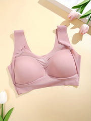 Women's Wireless Mesh Bra Full Coverage Comfortable Lingerie
