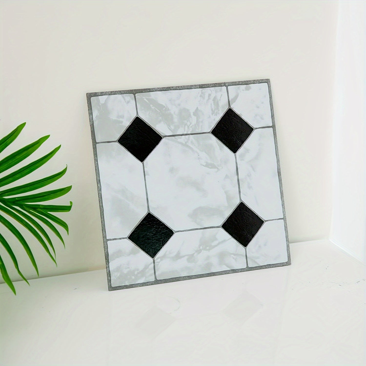Peel And Stick Flooring Sticker 1-2mm Waterproof Bathroom Kitchen