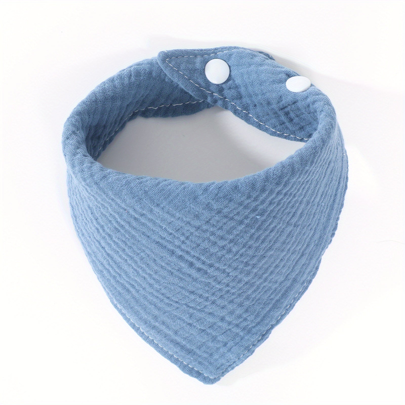 Baby Bib Four-layer Wrinkled Cloth Triangle Scarf
