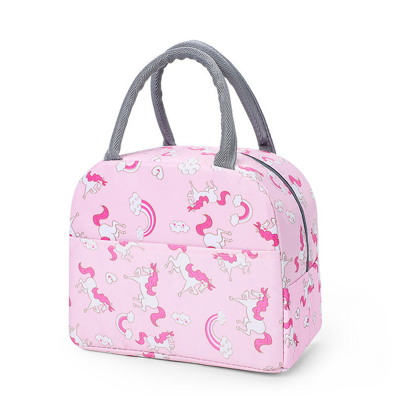 Hand Lunch Box Bag Thermal Insulation Patch Pocket Aluminum Foil Layer
